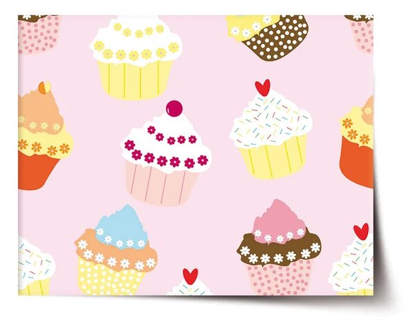 Sablio Plakát Muffiny - 60x40 cm