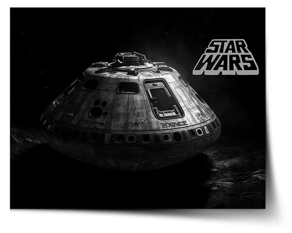 Sablio Plakát Star Wars Vesmírná loď - 60x40 cm