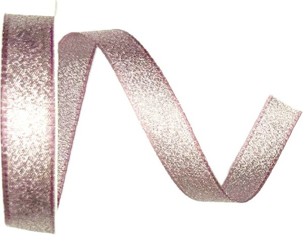 Stuha taftová HIGH SOCIETY LIGHT PINK růžová 15mm x 2m (11,-Kč/m)