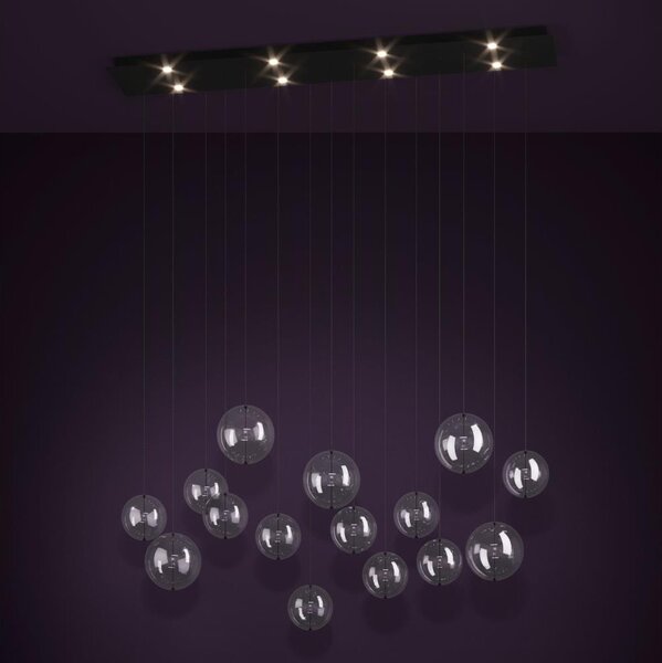 Eglo 390334 - LED Stmívatelný lustr na lanku ESPARDELLO 8xLED/4,2W/230V 3000K