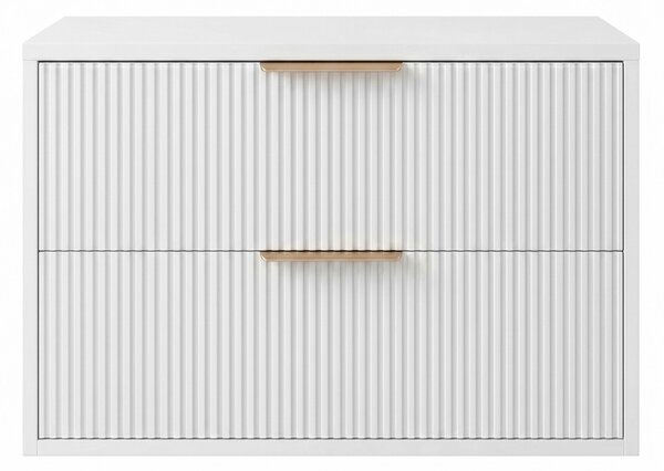 Koupelnová skříňka pod umyvadlo Rea Mono 60cm White