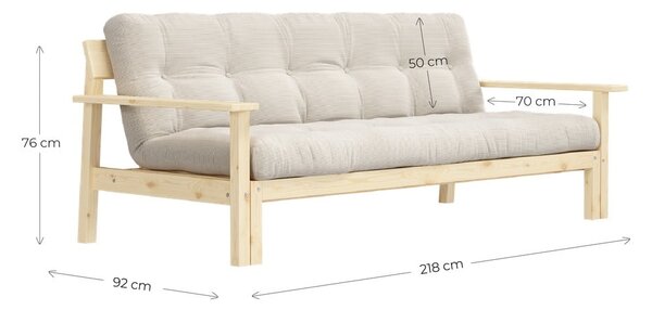 Rozkládací pohovka Karup Design Unwind Grey