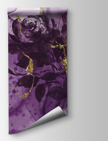 Fototapeta Sofistikovaný květinový akvarelový design, Akvarelové fototapety, Populární fototapety, u71854 - Tapeko.co.cz
