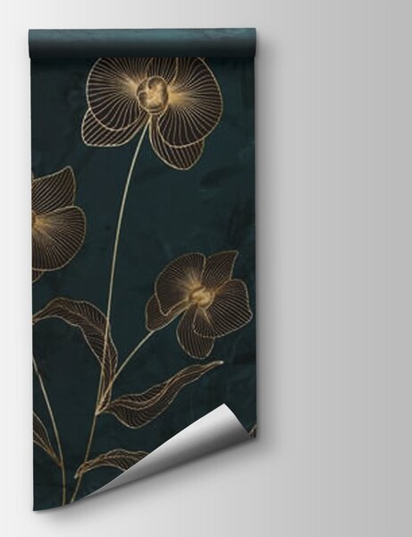 Fototapeta Elegance v květinovém designu, Květinové fototapety, Populární fototapety, u72109 - Tapeko.co.cz