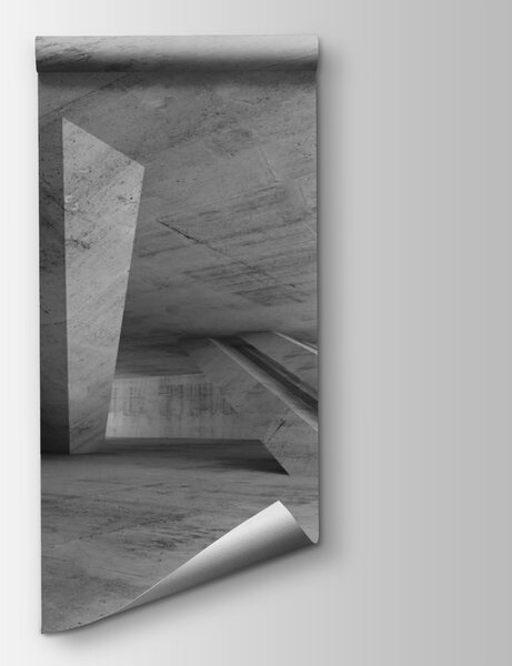Fototapeta Betonová místnost se sloupy, Fototapety s kamennou texturou, Populární fototapety, u72303 - Tapeko.co.cz