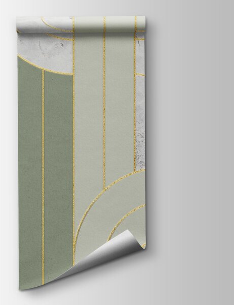 Fototapeta Umělecké vzory v uklidňujících barvách, Geometrické fototapety, Populární fototapety, u73100 - Tapeko.co.cz