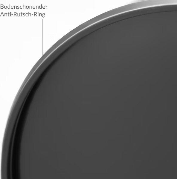 Bezdotykový odpadkový koš 40 l, nerezová ocel 105484