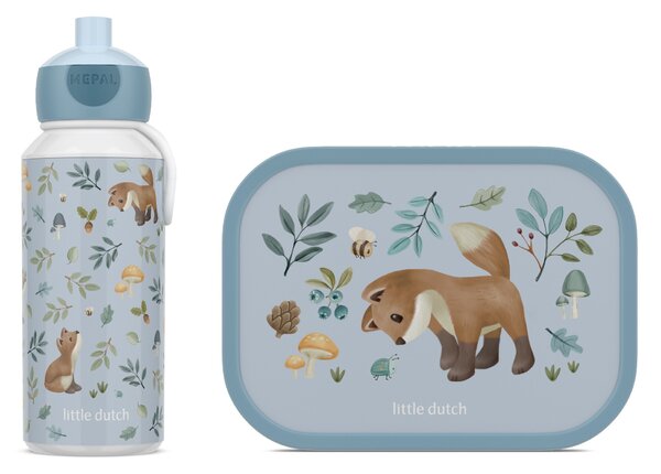 Dětská láhev na vodu s pítkem Campus, 400ml, Mepal, liška