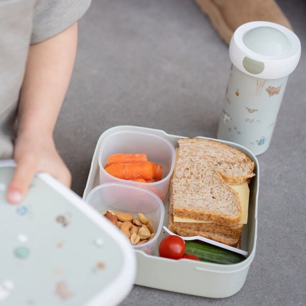 Dětský svačinový box Campus, 1,3l, Mepal, farma