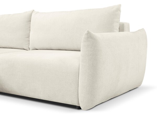 Rohová sedací souprava Alondra (bílá) (L). Akce -25%