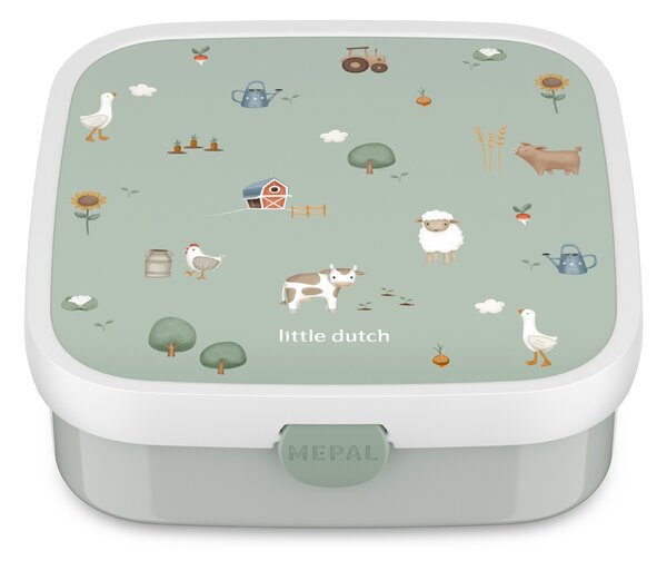 Dětský svačinový box Campus, 1,3l, Mepal, farma