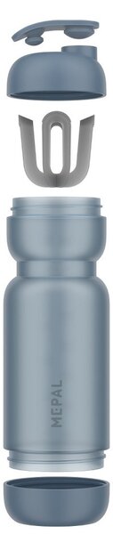 Sportovní láhev s šejkrem, 800ml, Mepal, modrá