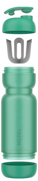 Sportovní láhev s šejkrem, 800ml, Mepal, zelená