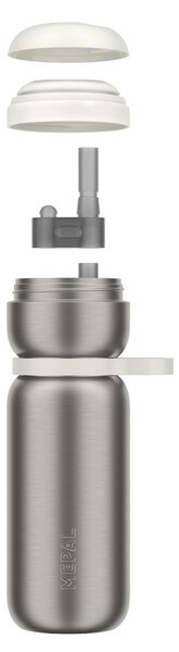 Nerezová sportovní láhev Twist, 600ml, Mepal, bílá