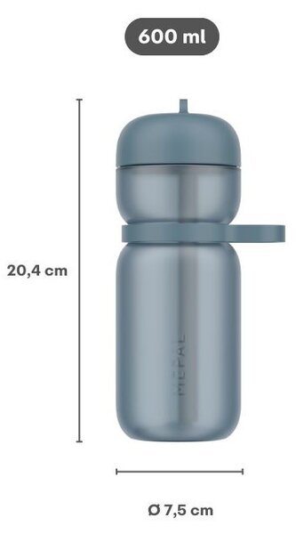 Sportovní láhev Flip, 600ml, Mepal, oranžová