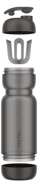 Sportovní láhev s šejkrem, 800ml, Mepal, černá