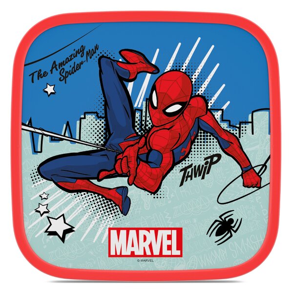Dětský svačinový box Campus, 1,3l, Mepal, Spiderman