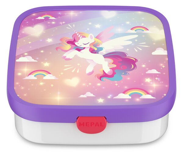 Dětský svačinový box Campus, 1,3l, Mepal, unicorn