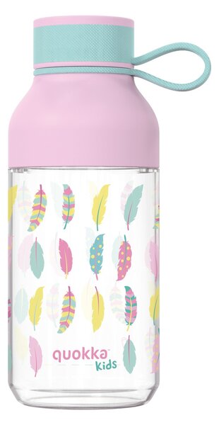 Dětská láhev Ice, 430ml, Quokka, peří