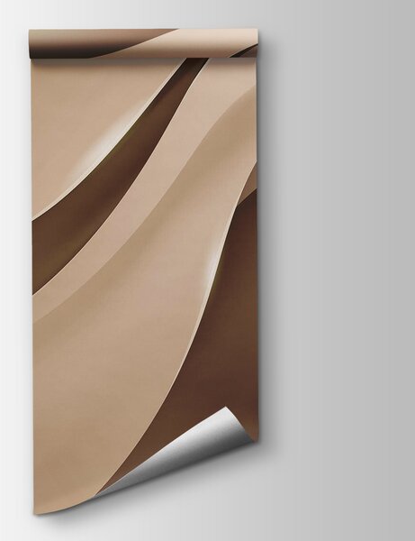 Fototapeta Elegantní vlny v jemných tónech, Moderní fototapety, Populární fototapety, u94080 - Tapeko.co.cz