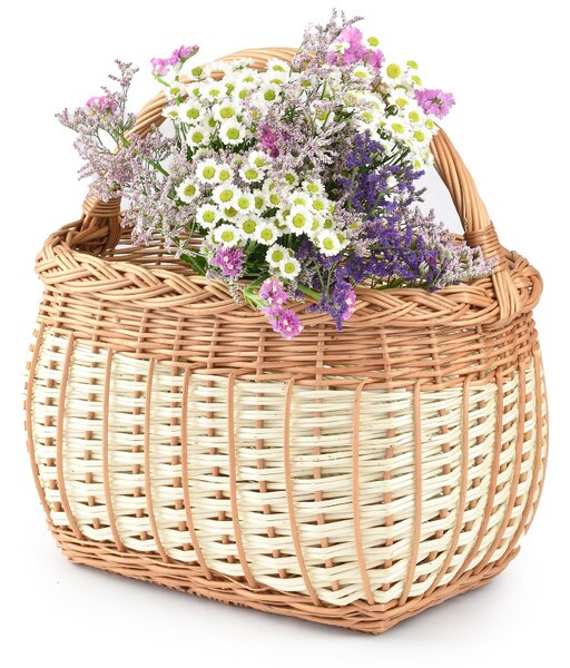 Nákupní koš proutěný Mercado I. š.40 x hl.26 x v.27 / 42(cm)