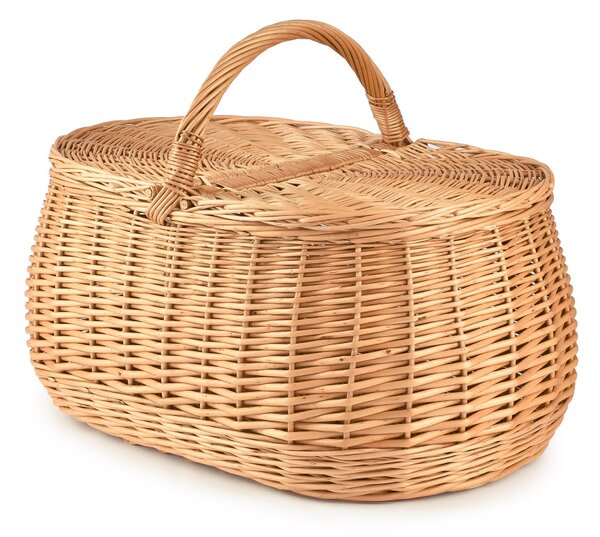 Piknikový proutěný koš Crate V. š.50 x hl.34 x v.25/40