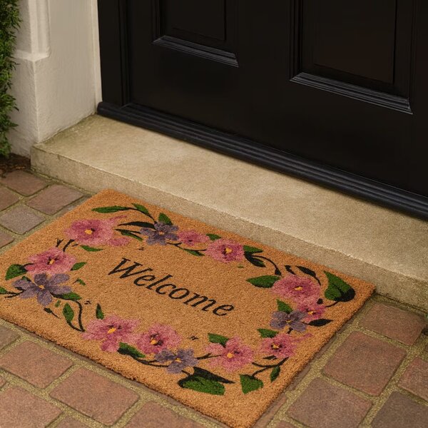 HOME & YOU Rohožka z kokosového vlákna "Welcome" 40 x 60 cm