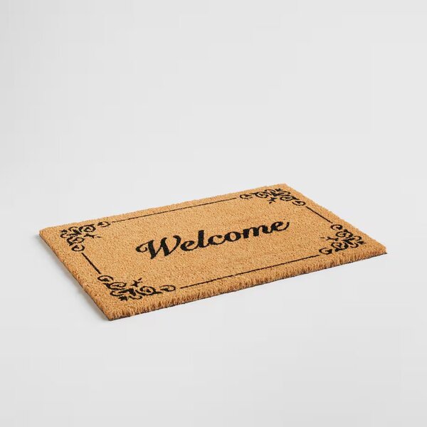 HOME & YOU Rohožka z kokosového vlákna "Welcome" 40 x 60 cm
