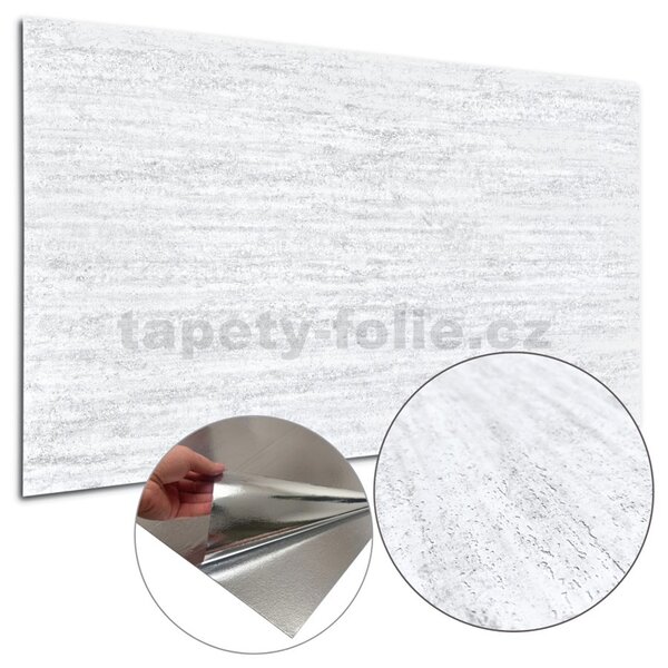 Samolepící lamely na zeď 3002, cena za kus, rozměr 100 cm x 60 cm, beton světle šedý, IMPOL TRADE