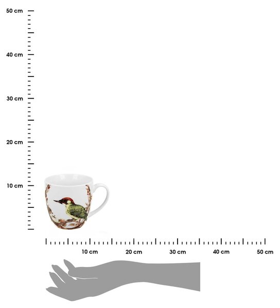 Porcelánový hrnek Woodpecker 460 ml