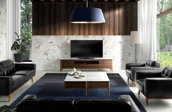 -25 % Dny MOMENTI– Ořechový konferenční stolek Angel Cerdá No. 2049, 120 x 60 cm