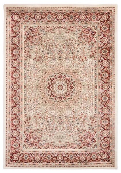 Makro Abra Kusový koberec klasický NEMRUT 8582T Bílý Červený Krémový Rozměr: 80x200 cm