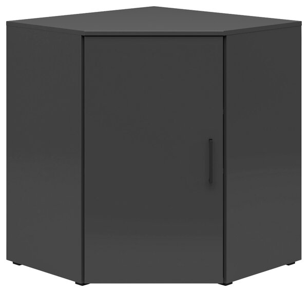 ROHOVÁ KOMODA, barvy grafitu, 71,5/83/71,5 cm Carryhome - Široké komody