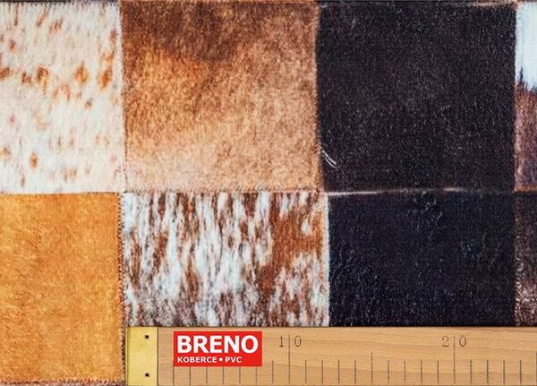 Breno Kusový koberec FIESTA 4306 White, 80x150 cm, Vícebarevné