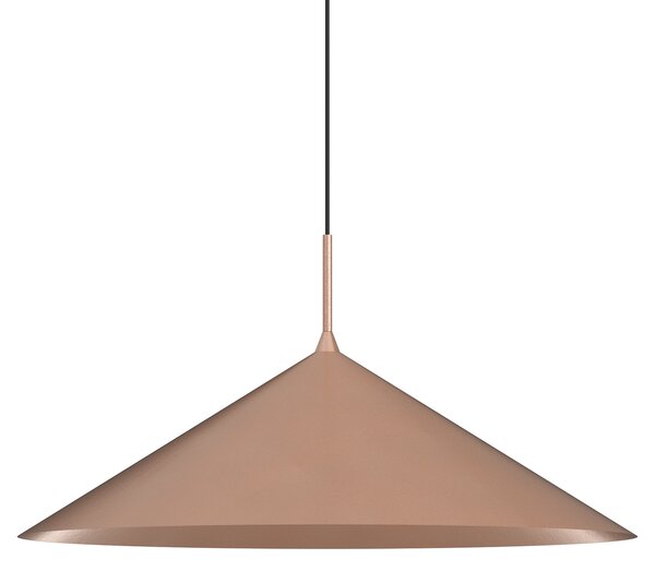 Závěsné svítidlo Capital, 1x měděné kovové stínítko, (fi 60cm), b