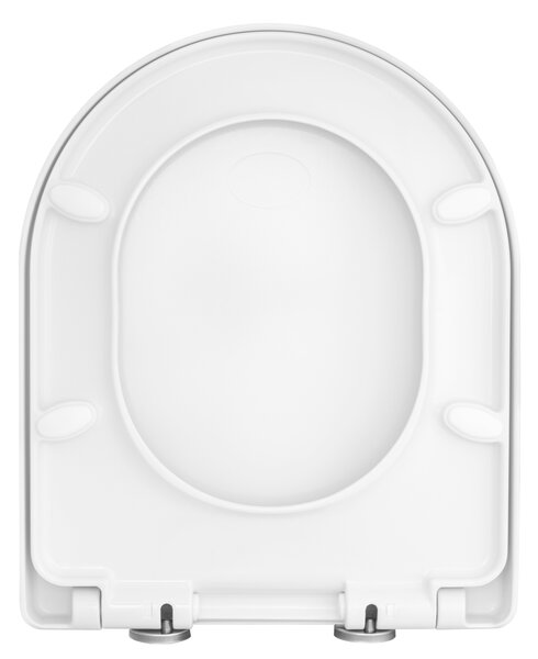 Gamma Sewilla D4, WC sedátko 420x345mm, SoftClose, bílá lesklá, GMA-D4