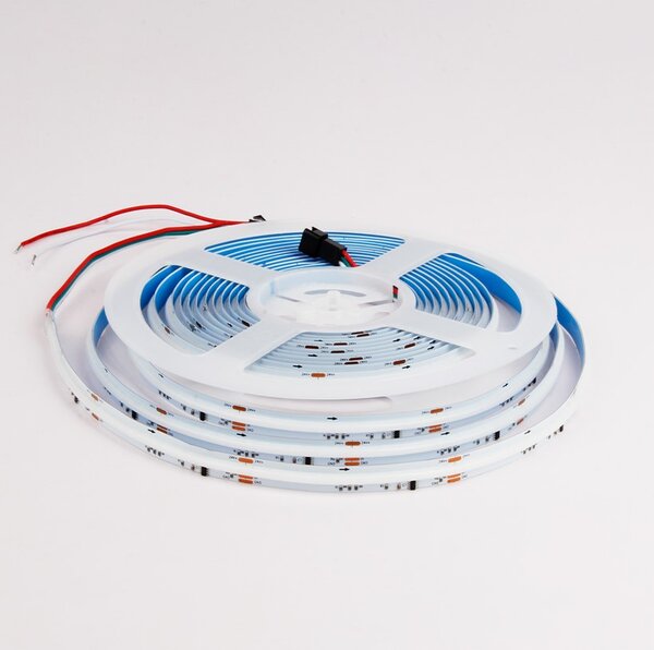COB RGBW pásek 7W/m, 784LED, 24VDC, 10mm, IP20, SPI4N01C, Mi-Light