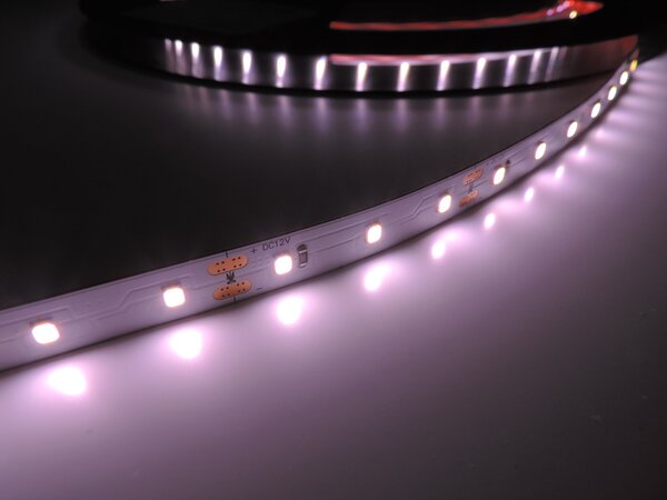 Potravinářský pásek: MASO, 3800-4300K, 12W/m, PROFI, 12V, IP20, 60LED/m, SMD2835, záruka 5 let