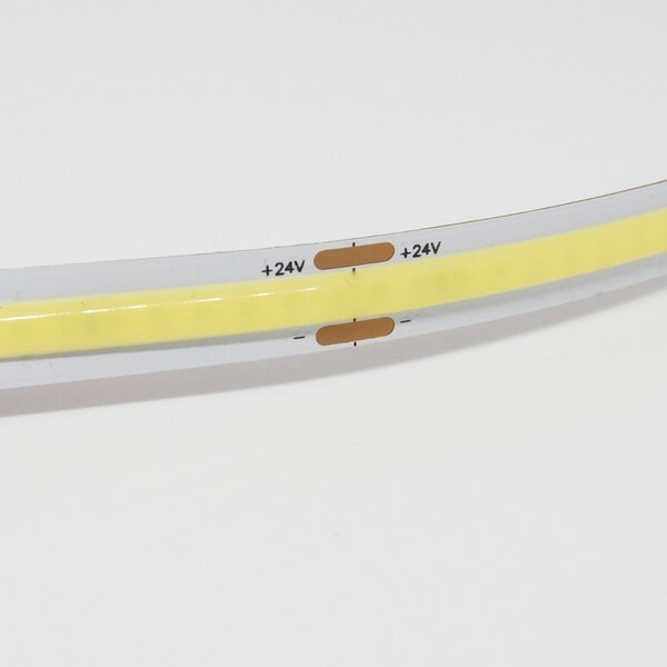 LED pásek COB 4W/m, 24V, IP20, 320LED/m, CRI>90 Barva světla: Studená bílá, 6500K