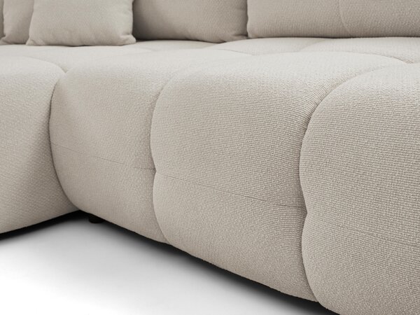 Rohová sedací souprava Basical (taupe) (L). Akce -26%