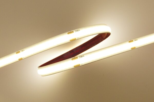 LED pásek COB 4W/m, 24V, IP20, 320LED/m, CRI>90 Barva světla: Studená bílá, 6500K