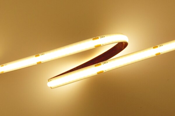 LED pásek COB 4W/m, 24V, IP20, 320LED/m, CRI>90 Barva světla: Studená bílá, 6500K