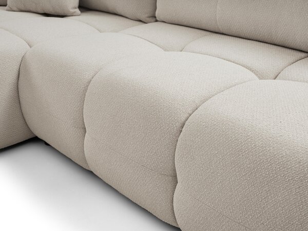 Rohová sedací souprava Basical (taupe) (L). Akce -26%