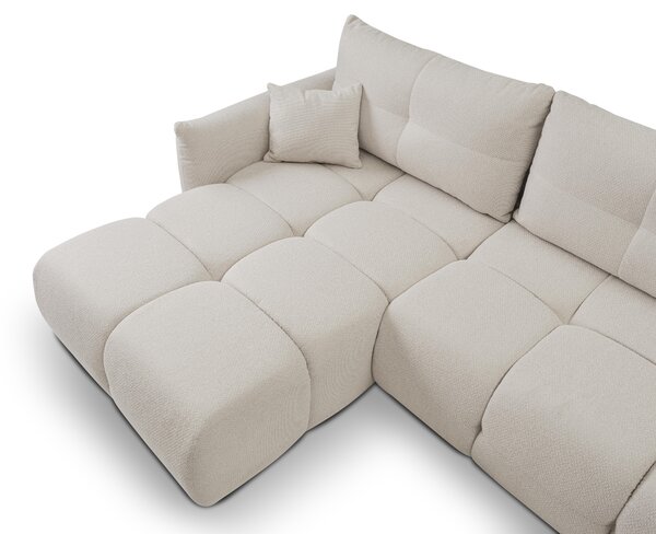 Rohová sedací souprava Basical (taupe) (L). Akce -26%