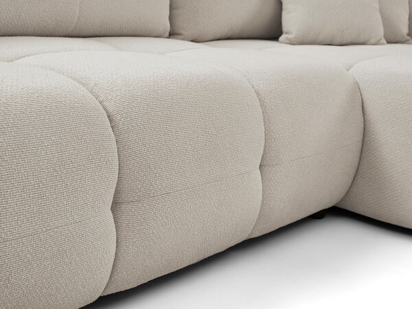 Rohová sedací souprava Basical (taupe) (P). Akce -26%