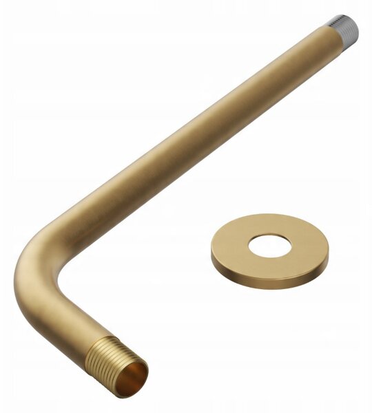 Gamma Gamma, podomítkové rameno 35 cm, zlatá matná, GMA-RAM-D-LP05-BGD