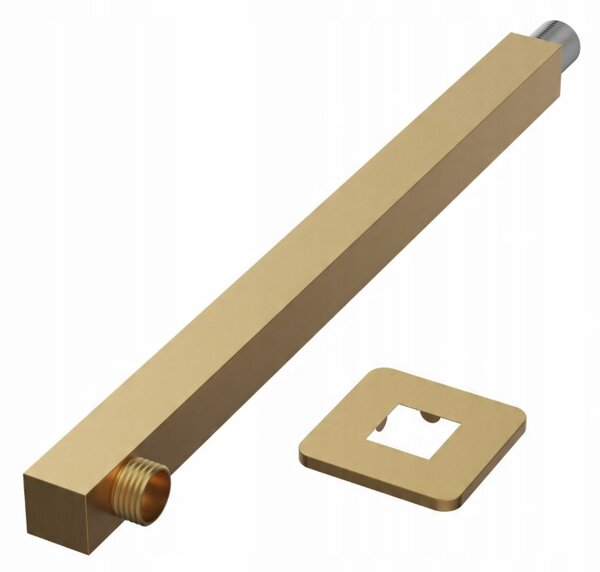 Gamma Gamma, podomítkové rameno 40cm, zlatá matná, GMA-RAM-D-LP03-BGD