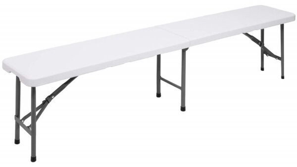 Zahradní lavice 183x30 cm SPRINGOS GF0094 bílá