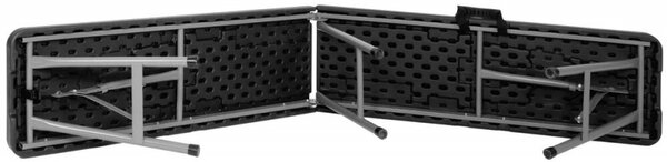 Zahradní lavice 183x30 cm SPRINGOS GF0095 černá