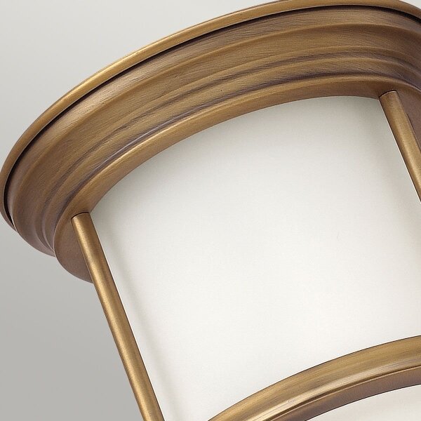 Quintiesse QN-HADRIAN-MINI-F-BR-OPAL - Ven. str. sv. HADRIAN 1xE27/60W/230V IP44